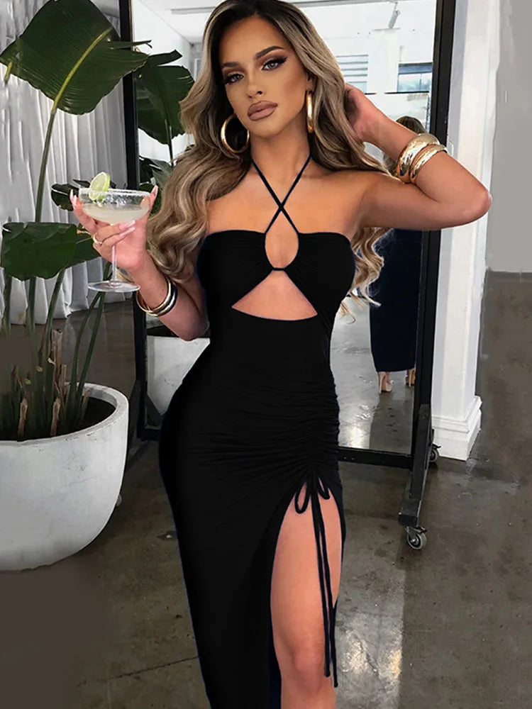 Verduzzi Silhouette Bodycon Midi Dress